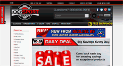 Desktop Screenshot of dogsportgear.com